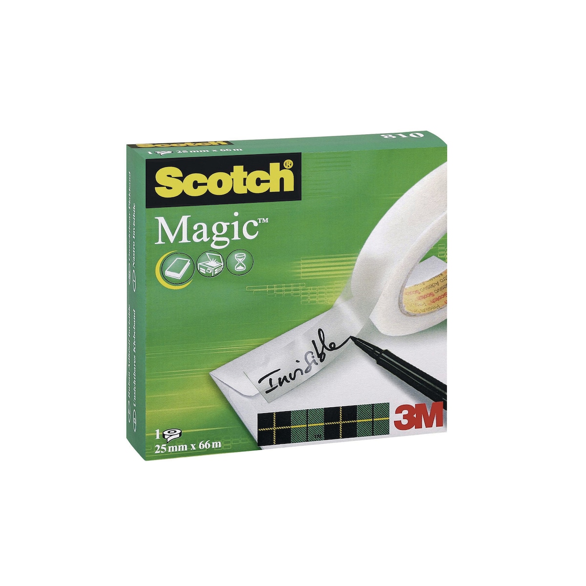 Scotch Magic Sticky Tape - 25mm x 66m Roll 1