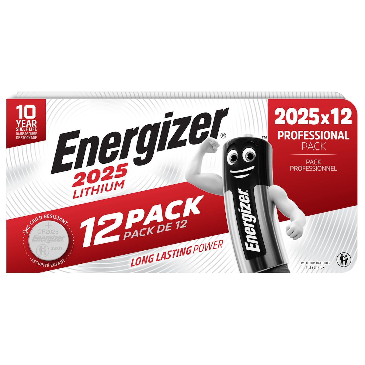 Energizer 2025 Lithium Coin Battery - 12 Pack 1
