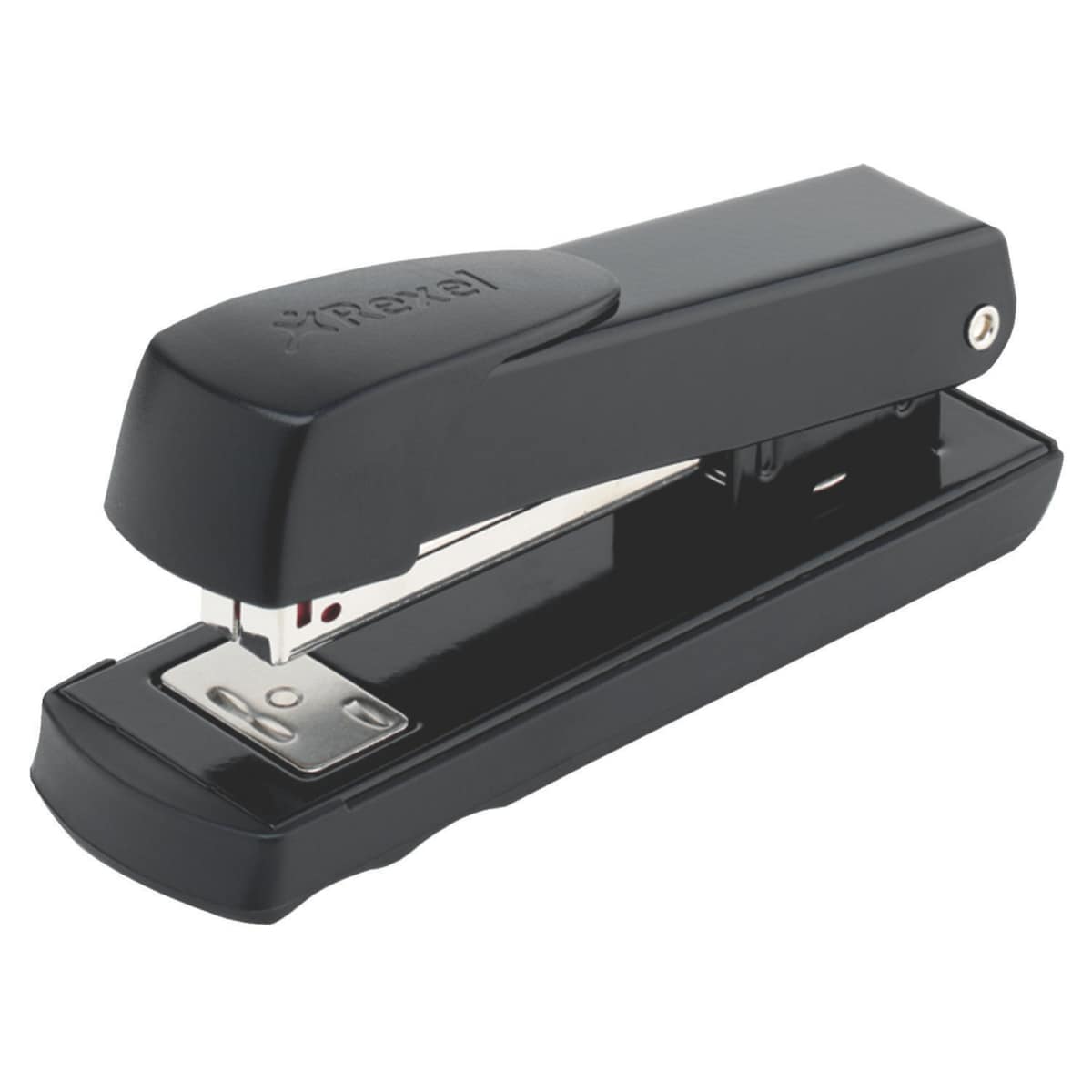 Rexel Meteor Half Strip 20 Sheet Metal Stapler Black 1