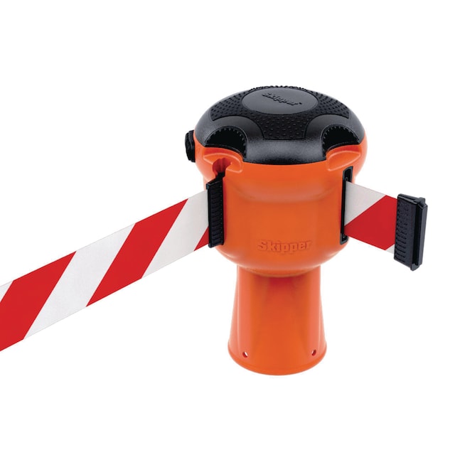 Skipper Unit Orange With Red & White Tape 1