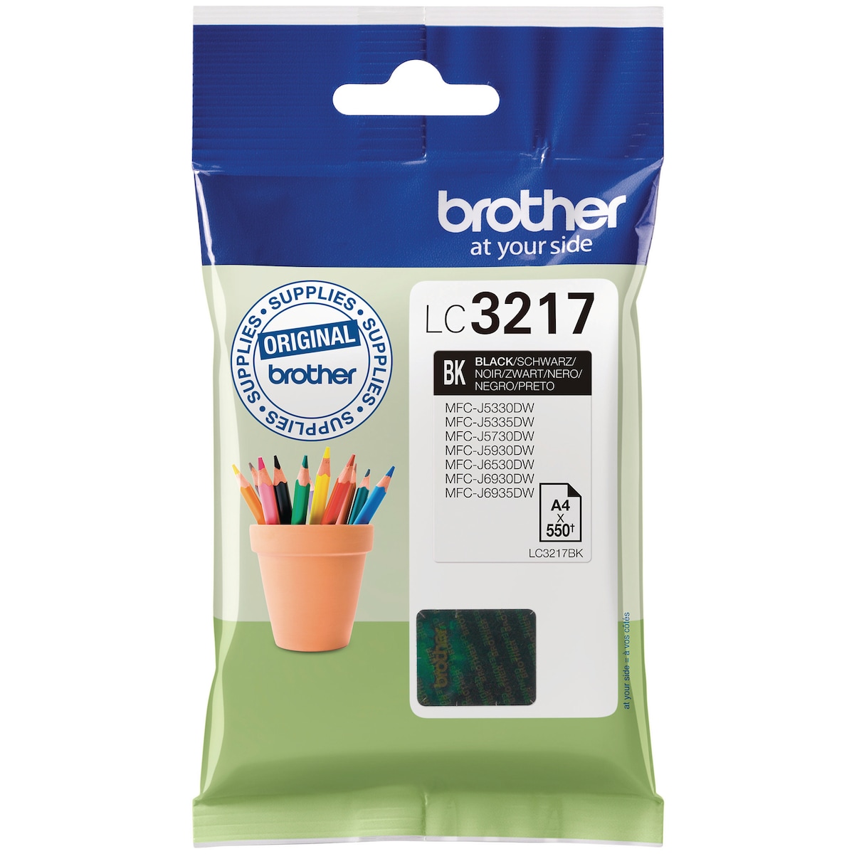 Brother LC-3217BK Ink Cartridge Black 1
