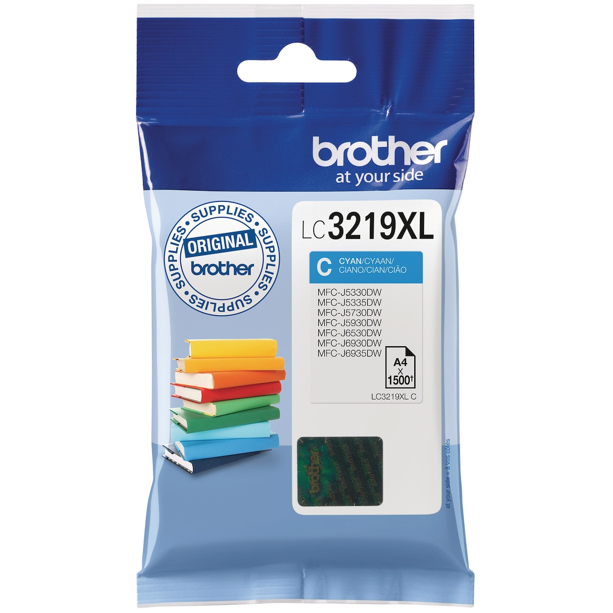 Brother LC-3219XLC Ink Cartridge High Yield Cyan 1