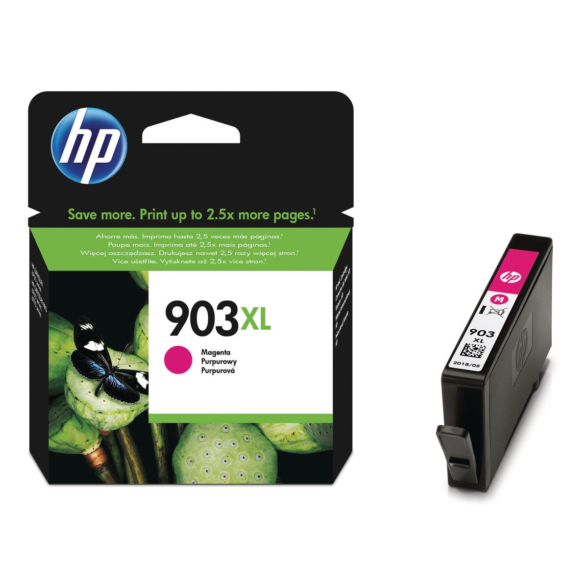 HP 903XL High Yield Magenta Original Ink Cartridge (T6M07AE) 1