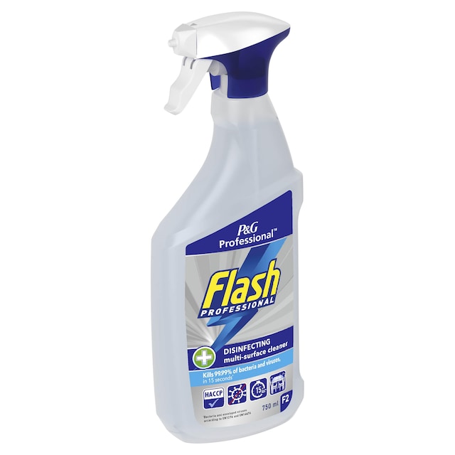 Flash Professional Disinfecting Cleaning Spray F2 750ML 1