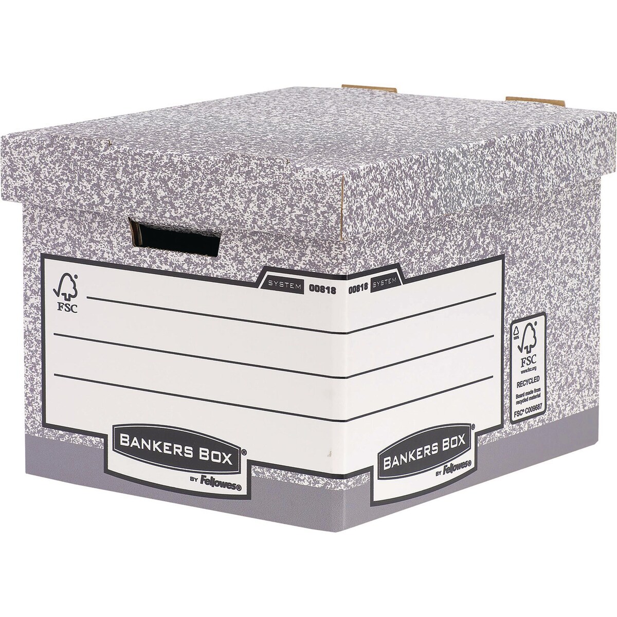 Fellowes Bankers Box System Heavy Duty Storage Box - Pack 10 1