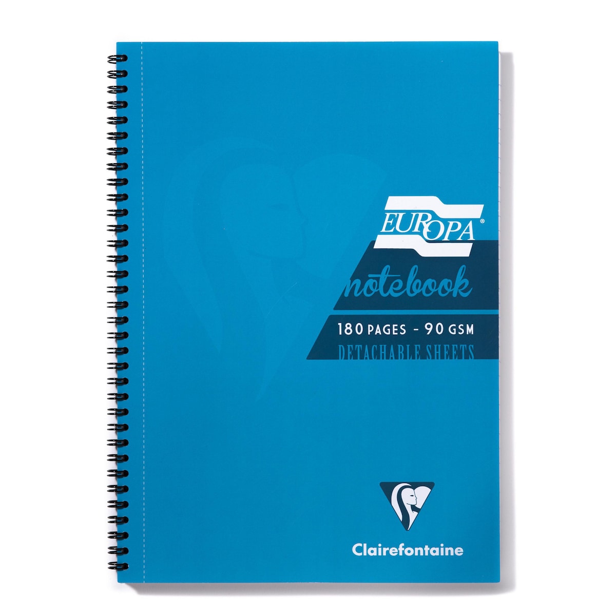 Clairefontaine Europa Wire bound Notebook A4 - Turquoise 1