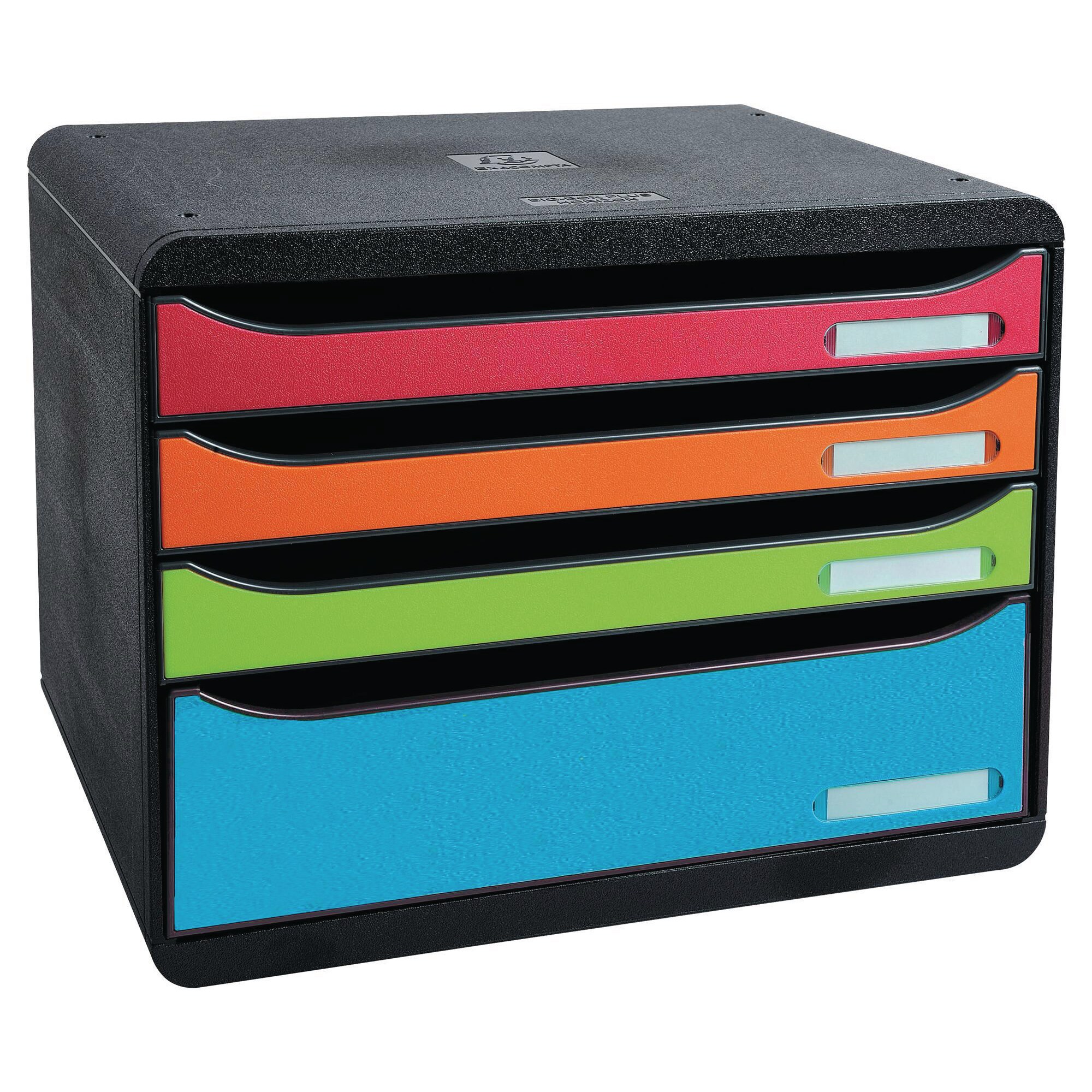 Inplus Drawer EXACOMPTA Big-Box Plus Drawer Set 4-Drawer... | Lyreco