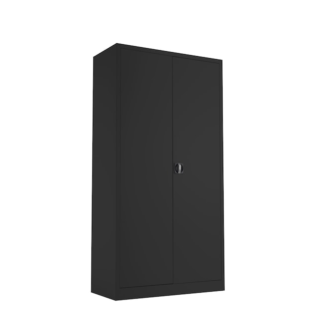 Steel Cupboard H1790MM - Black 1