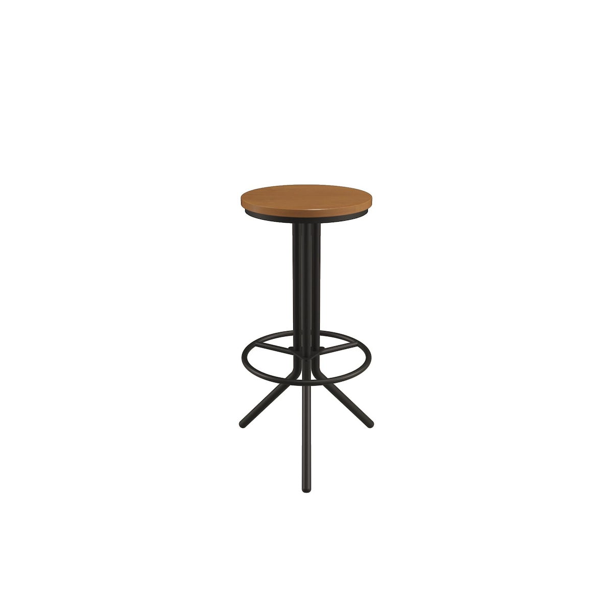 Ledge Stool - Elm Seat 1