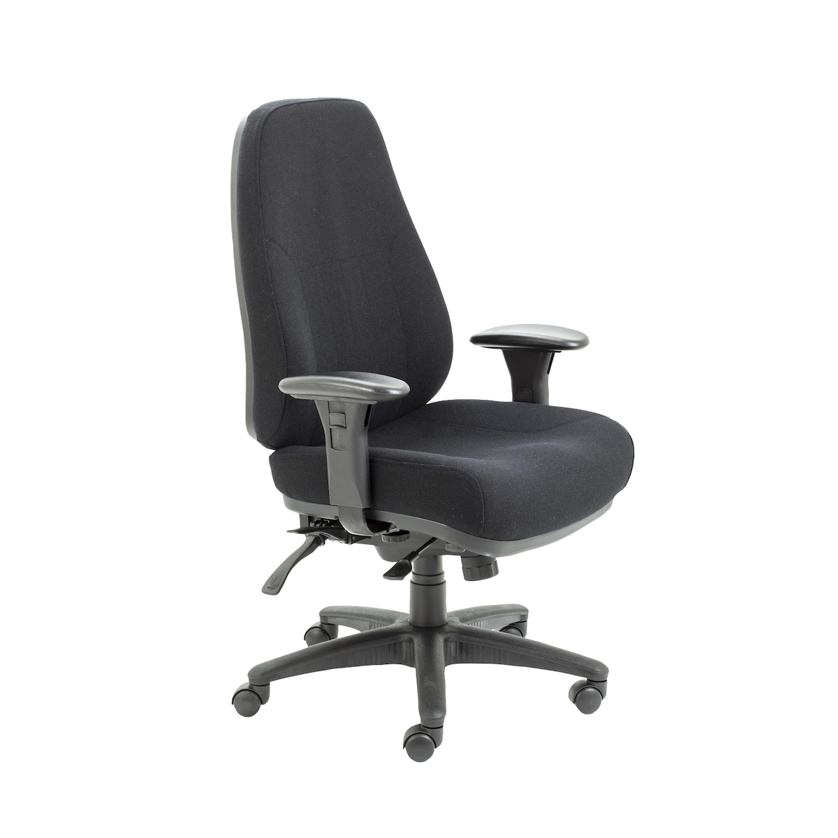 Panther Office Chair - Black Fabric 1