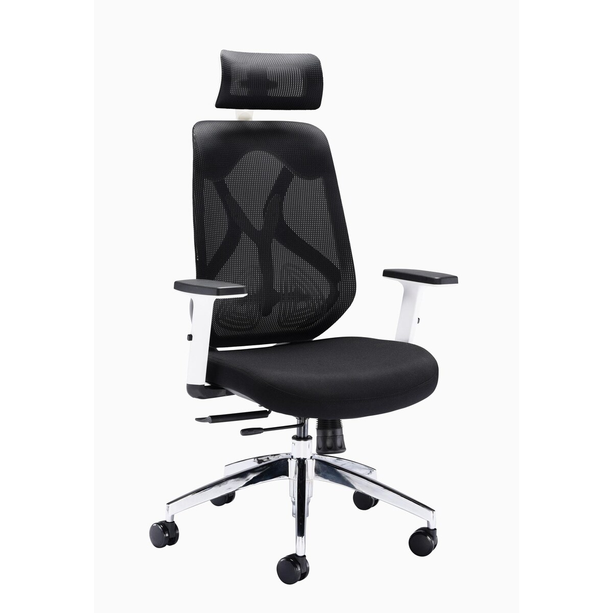 Maldini Task Chair -  Black/White 1