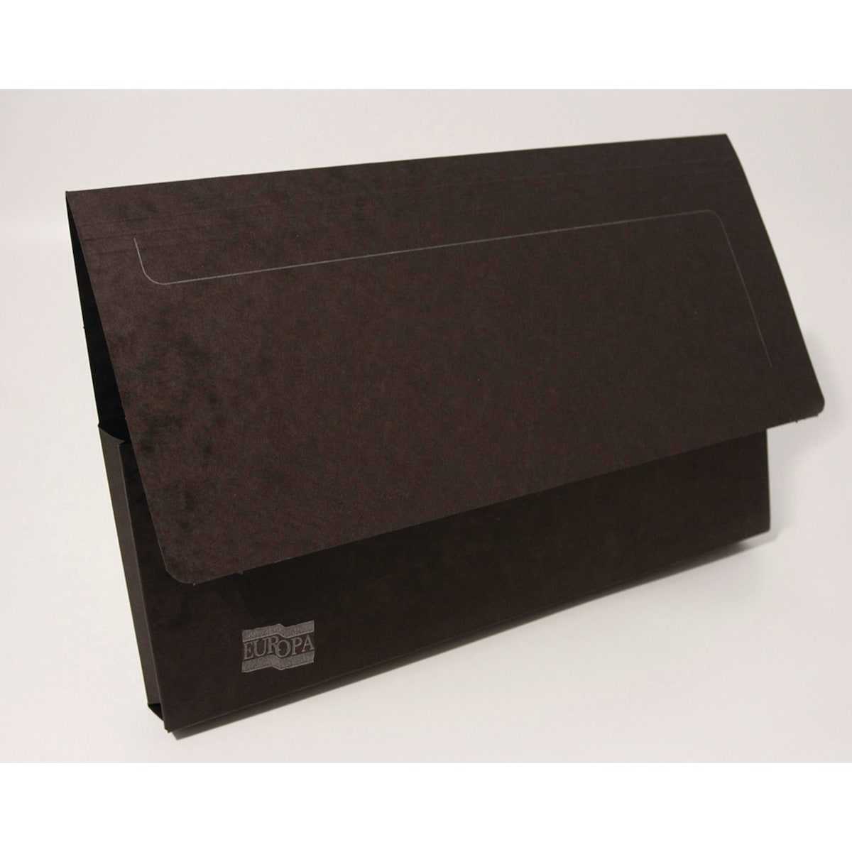 Europa Document Wallets, 265Gsm, 36X23cm - Black, Pack Of 25 1