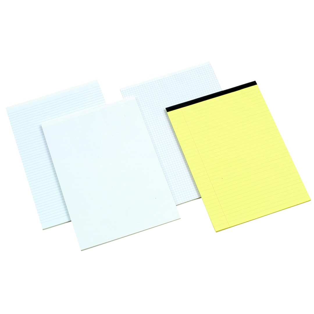 Office White A4 Memo Pads (Narrow Ruled) - Pack... | Lyreco