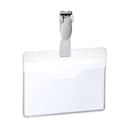Durable Visitor Name Badge with Clip - 60 x 90mm, Pack of 25 1