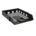 Black Basics Letter Tray, 278.0 X 70.0 X 390 mm 1
