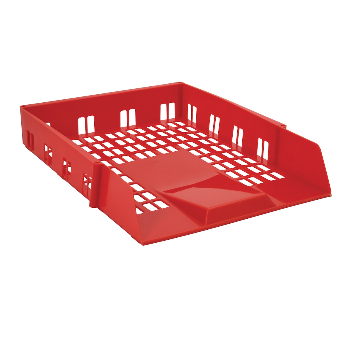 Red Basics Letter Tray, 278.0 X 70.0 X 390 mm 1