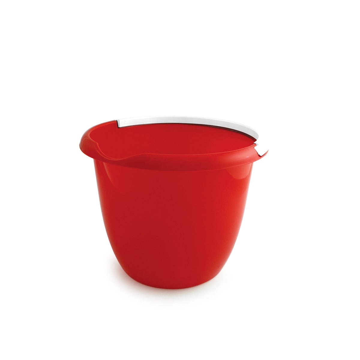 Contract Bucket With Plastic Handle 10L Red 1