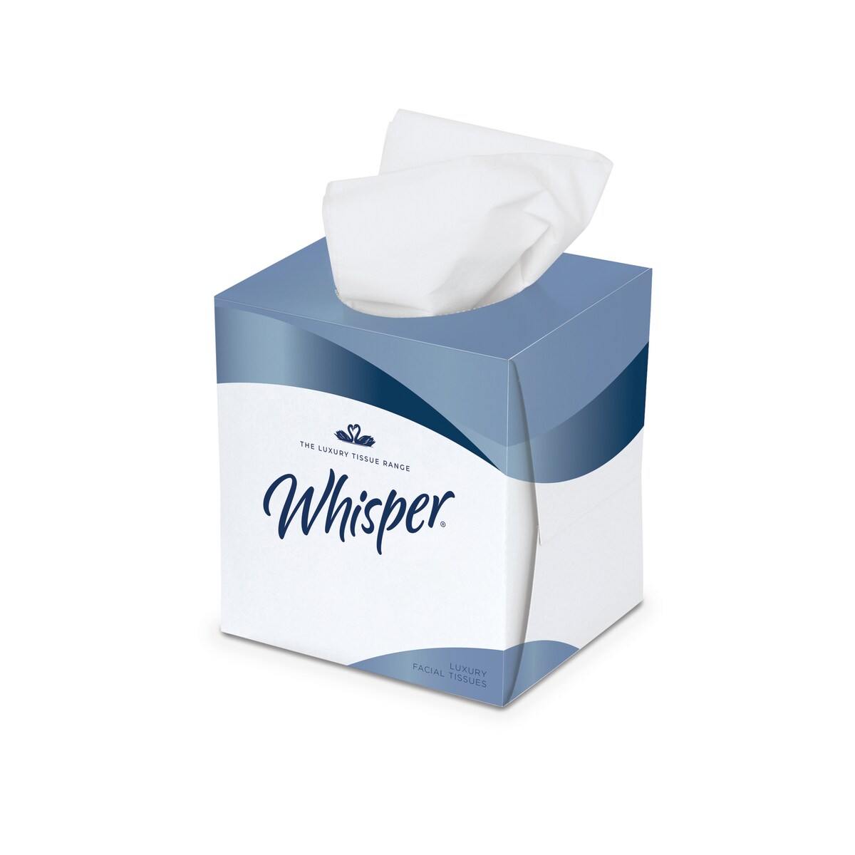 Whisper Luxi Premium Facial Tissues - Box of 70 1