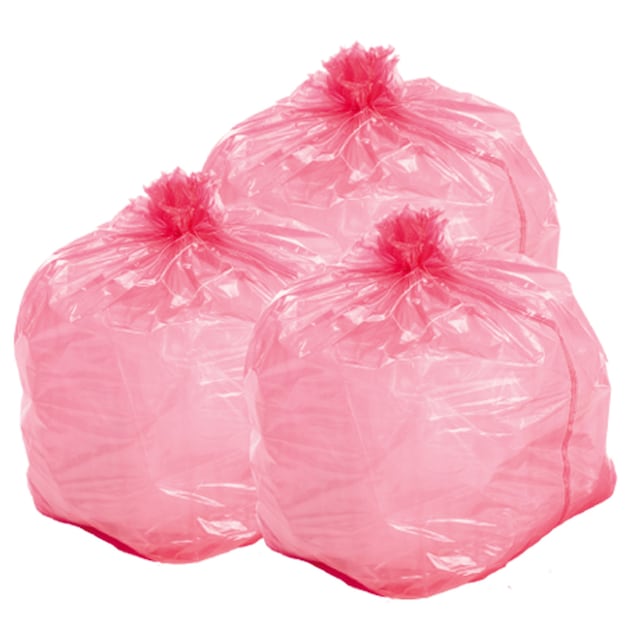 Soluble Strip Red Laundry Bag 459X711X965mm Red - Pack of 50 1