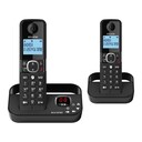 Alcatel F860 Atl1423549 Dect Twin Phone With Voicemail Black 1