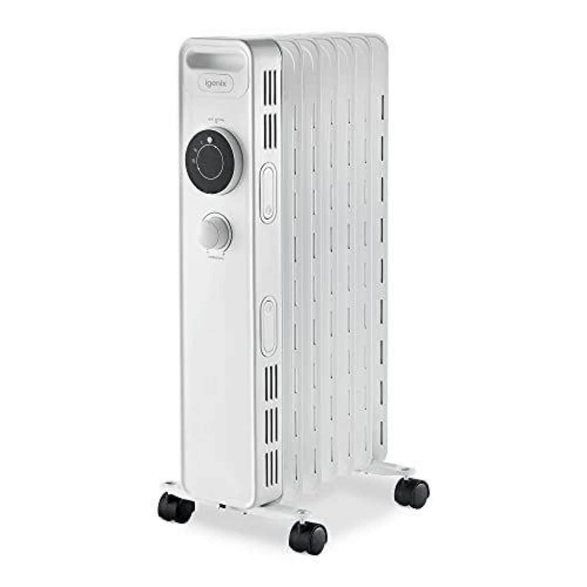Igenix Ig2620 Manual Oil Filled Radiator 2Kw White 1