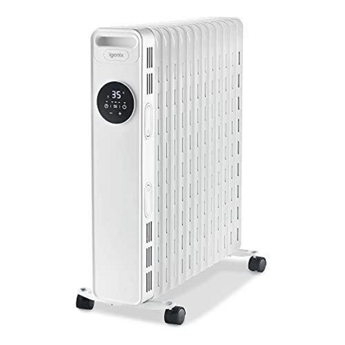 Igenix Ig2621 Digital Oil Filled Radiator With Timer 2Kw White 1