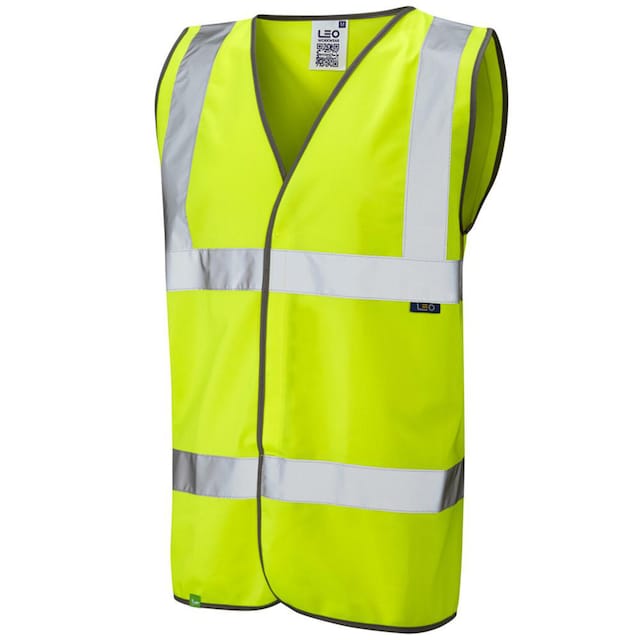 High Visibility Waistcoat Yellow Large 1