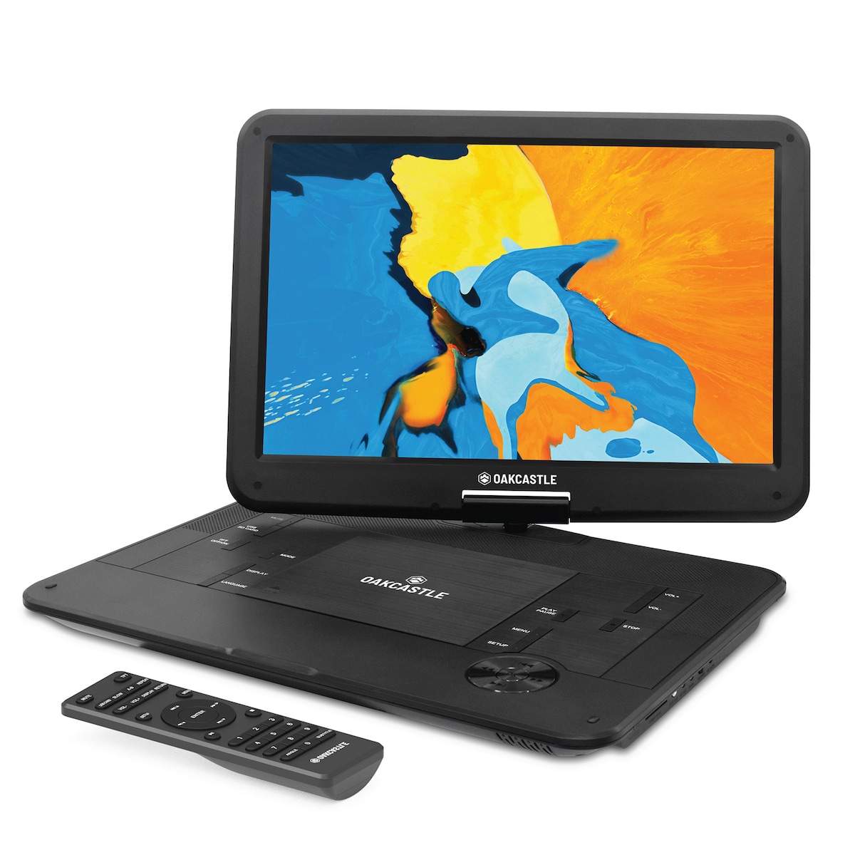 Oakcastle DVD175 15.6" Portable DVD Player with Anti-Skip & 3.5mm jack - Black 1