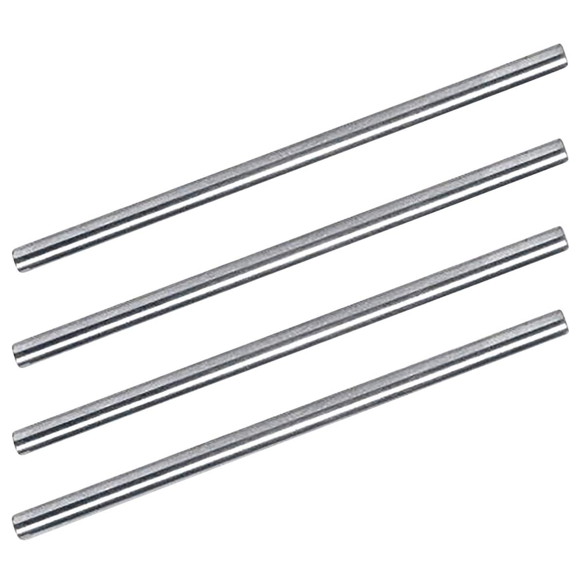 Contract Chrome Letter Tray Risers - Pack of 4 1