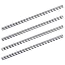 Contract Chrome Letter Tray Risers - Pack of 4 1