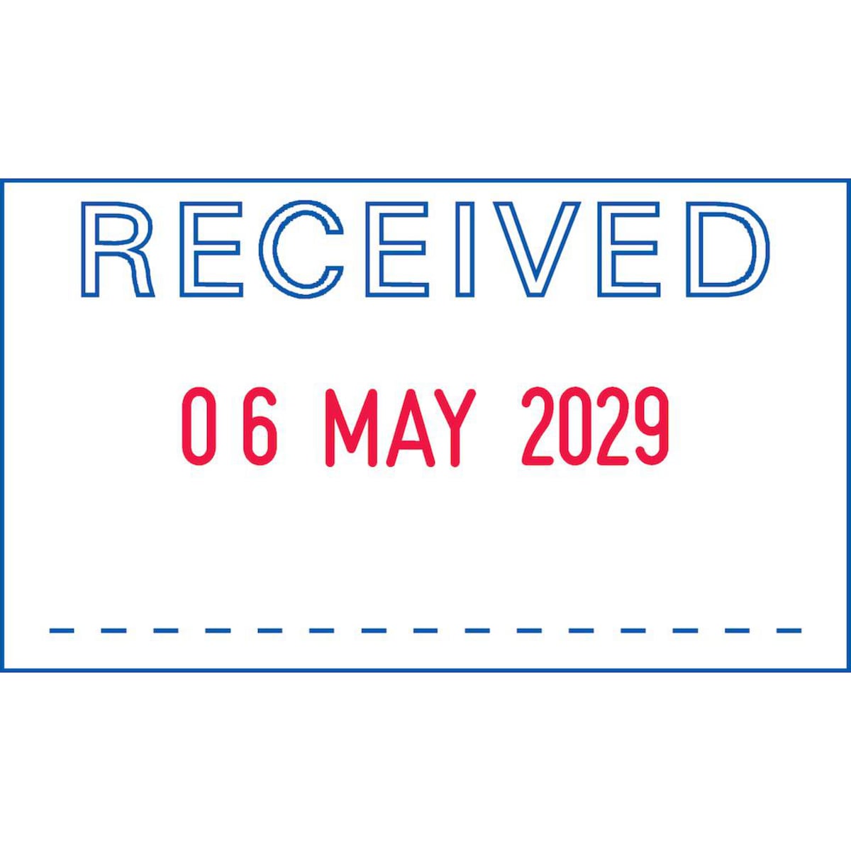 Trodat 4750 Printy Self-Inking 'Received' Dater Stamp - 4mm Character Size 1