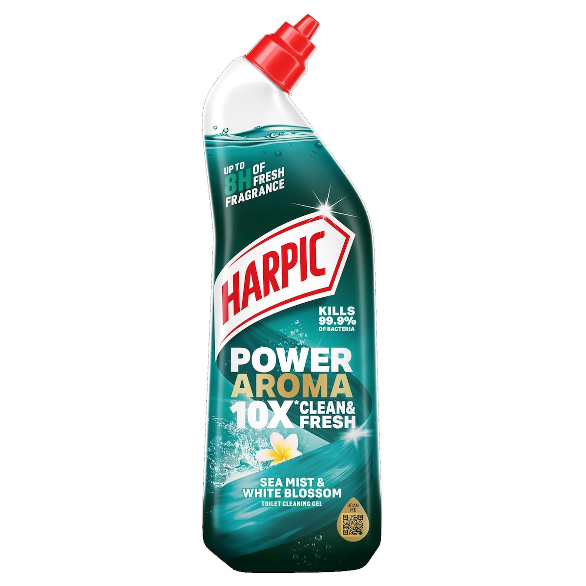 Harpic Power Aroma Sea Mist And White Blossom Toilet Cleaning Gel 750 ml 1