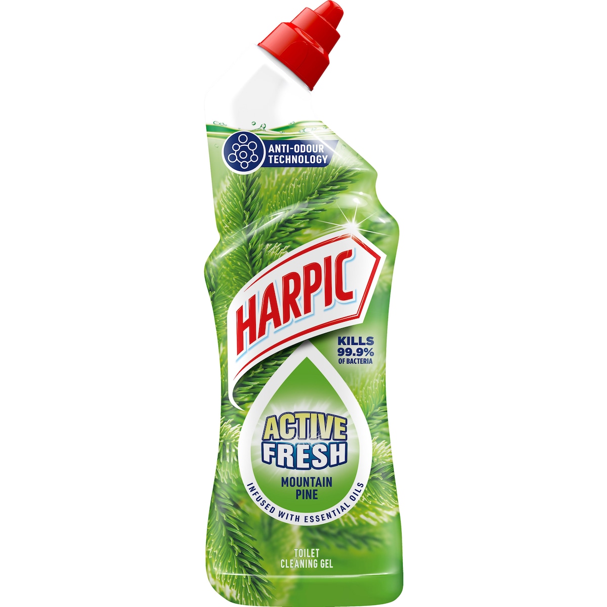 Harpic Active Fresh Mountain Pine Toilet Cleaning Gel 750 ml 1