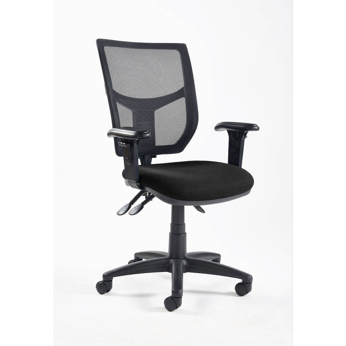 Altino High Back Mesh Chair Black with Adjustable ArmsDel Only Excl NI 1