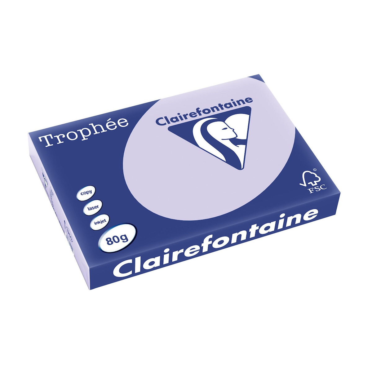 Trophee Paper A3 80Gsm Lilac - Box of 3 Reams 1