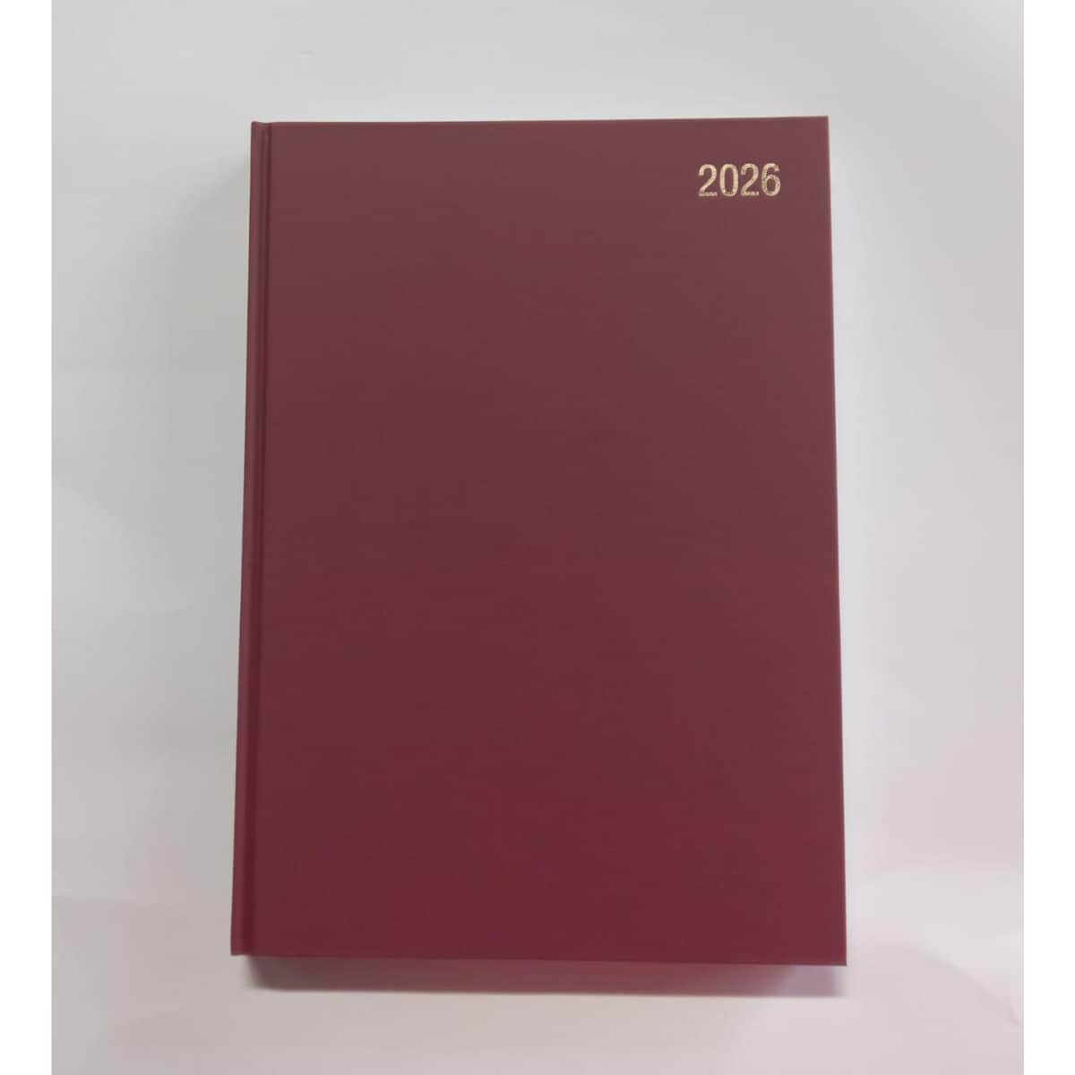 A5 Appointment Diary Burgundy - Page A Day 1