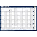 Sasco - 2026 Vertical Year Planner - Red, Poster Style, 915(W) x 610(H)mm 1