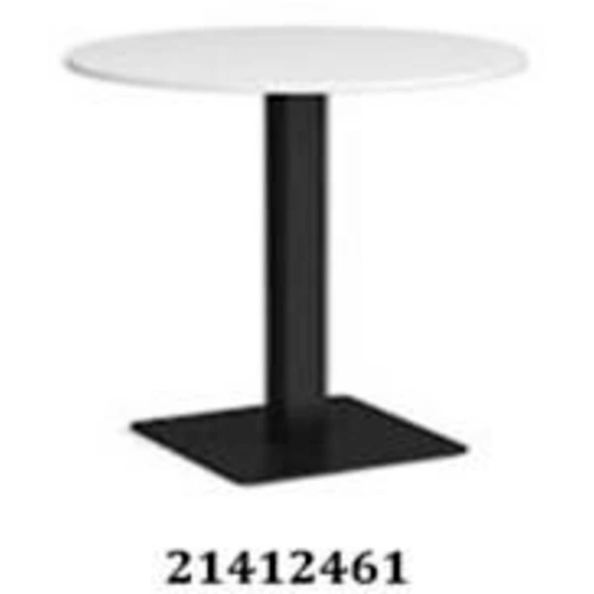 FIZ - Dining Table - Square Base 745 x 900mm - White 1