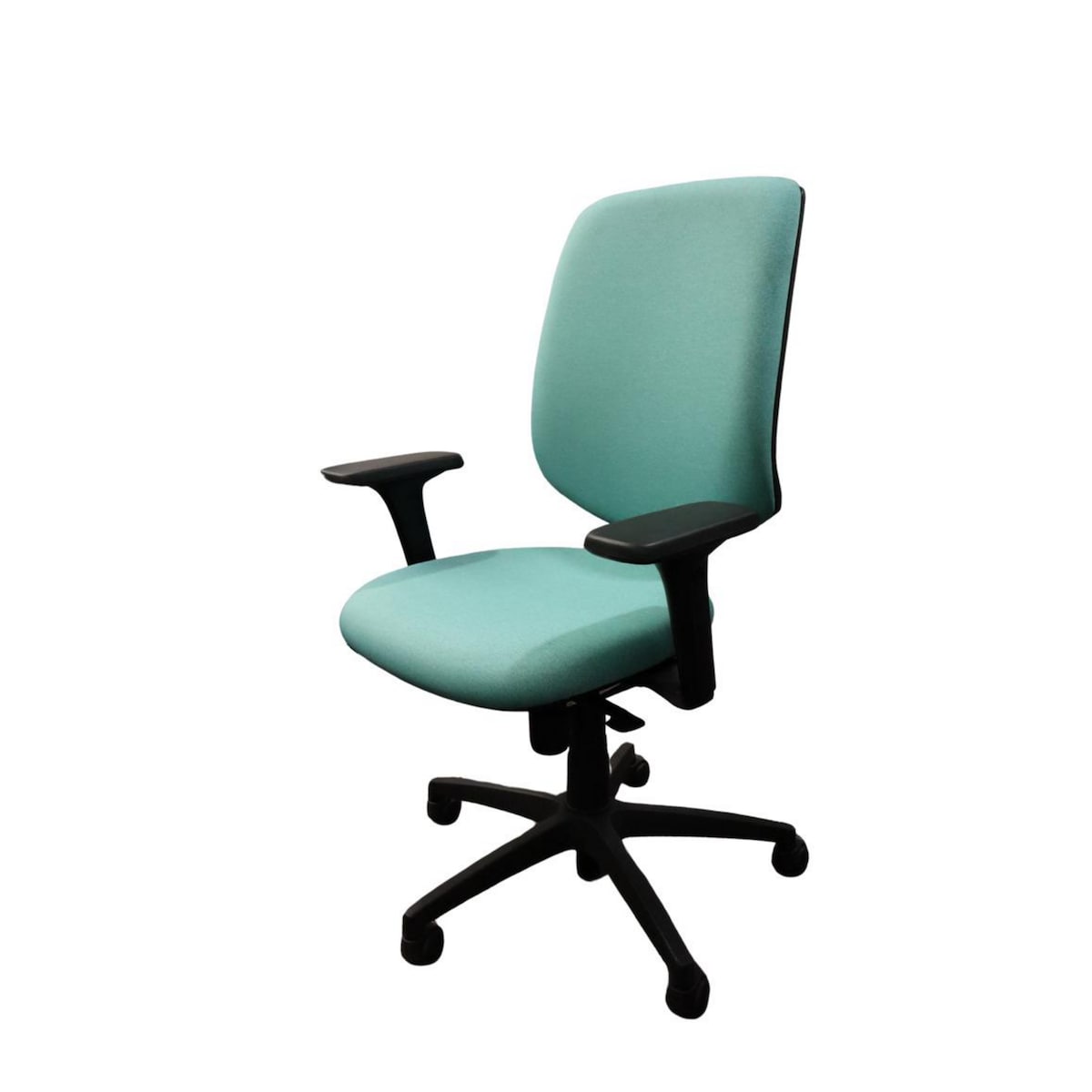 Alpha - High Back Operator Chair 455x460x1010-1210 mm - Black 1