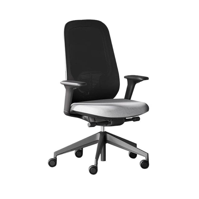 Alpha - High Back Mesh Operator Chair 660X540X1030MM - Black 1