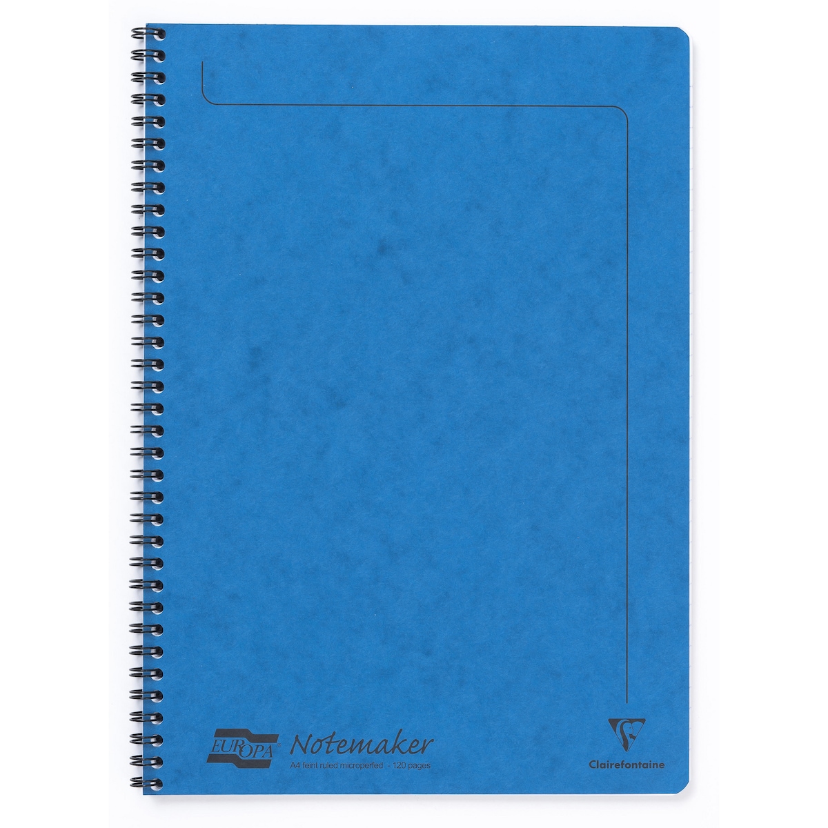 Europa Notemaker Side bound Notebook 120Page A4 - Blue, Pack of 10 1