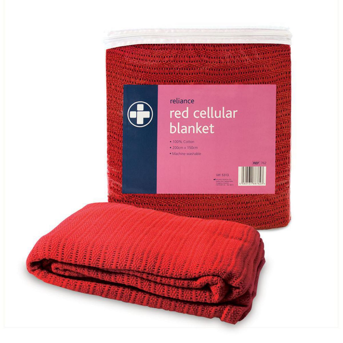 Cellular Blanket Red 1