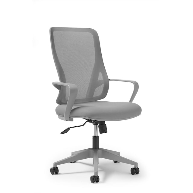 Eva mesh bach task chair - grey Delivery Only EX NI 1