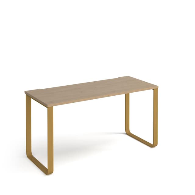 Cairo desk 1400X600 Kendal Oak Delivery Only EX NI 1