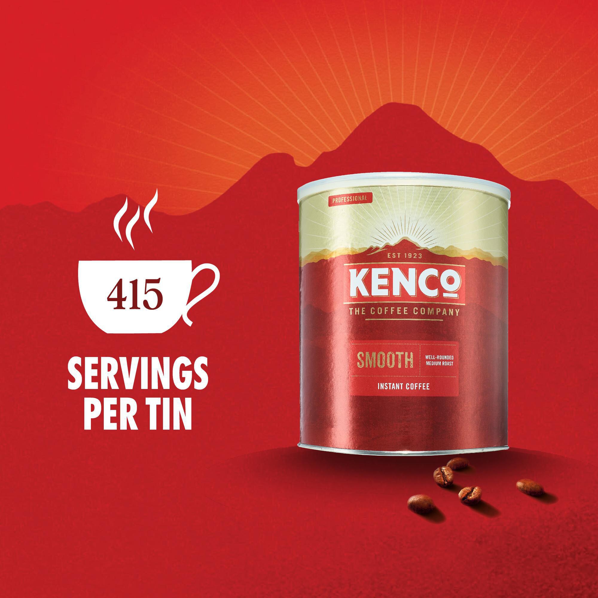 Kenco Smooth Instant Coffee Tin 750G | Lyreco