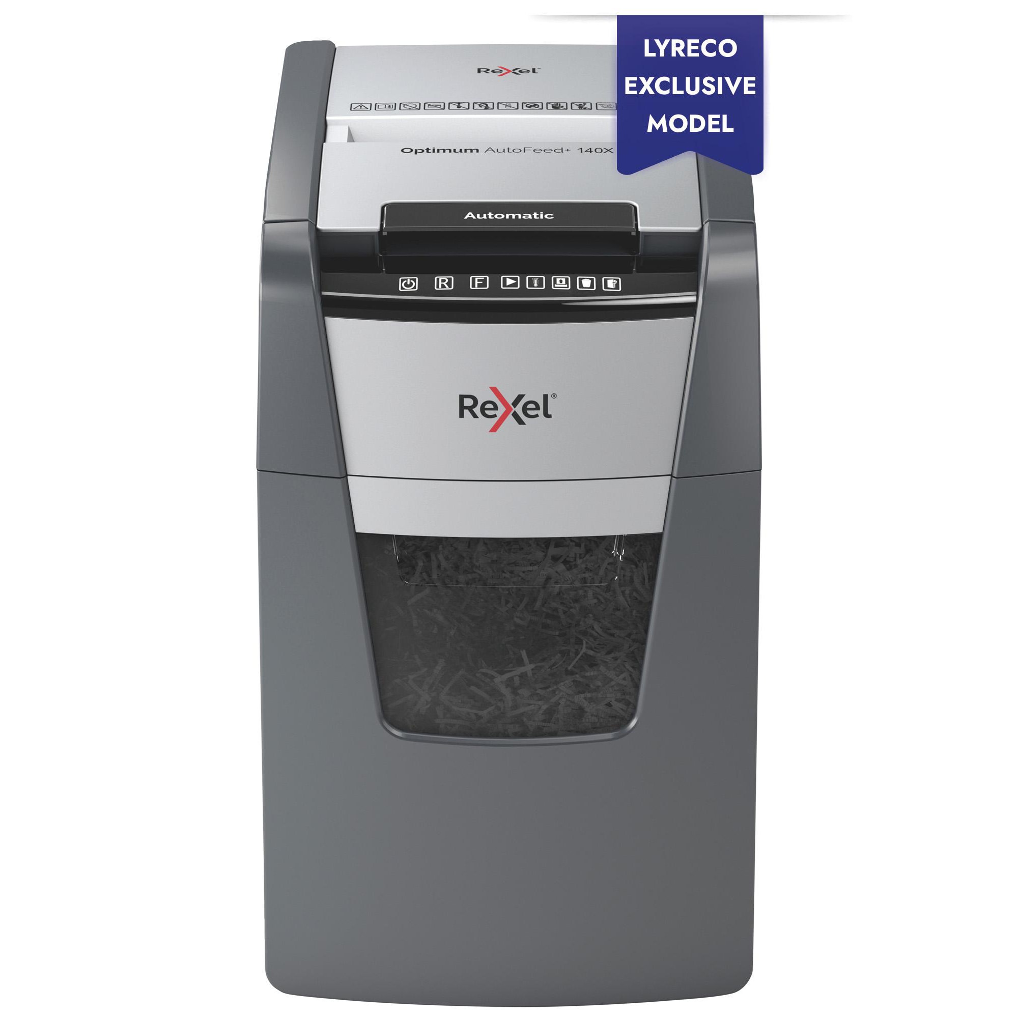 Destructeur de papier Rexel optimum auto+ 140X