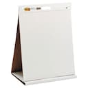 3M Post-It 563 Plain White Table Top Easel 584mm X 508mm 20 Sheets 1
