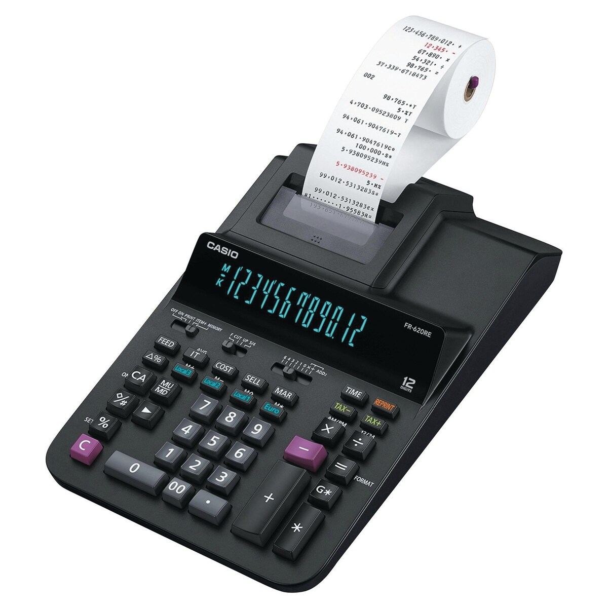 Casio FR-620RE Printing calculator 12 digits 1