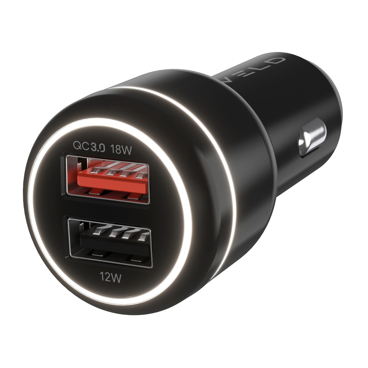 VELD VC30CB Super-Fast 2 Port Car Charger 30W 1