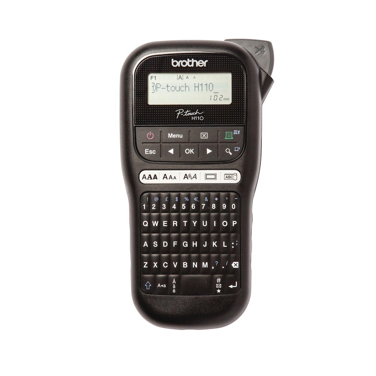 Brother PTH110 P-Touch Label Mach QWERTY 1